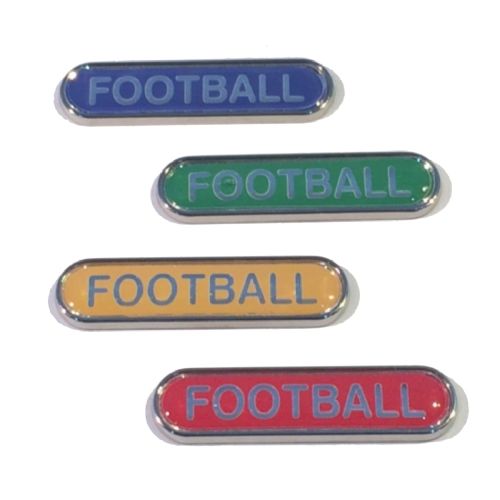 FOOTBALL bar badge
